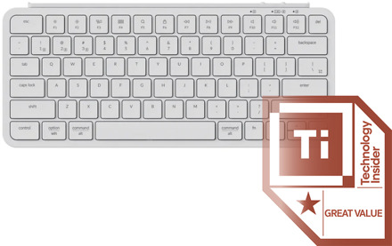 B1 Pro Ultra-Slim toetsenbord wit