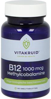 B12 1000 mcg Methylcobalamine - 100 smelttabletten