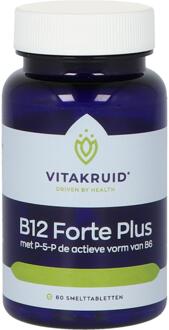 B12 Forte Plus 60 Voedingssuplement - smelttabletten
