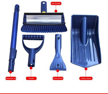 B15 Ijskrabber Auto Rijbaan Veiligheid Geavanceerde Eenvoudige Demontage Tool Set Montage Sneeuw Sneeuwschuiven Ice Water Schrapen