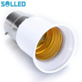 B22 to E27 Light Lamp Bulb Holder Converter Edison Screw to Bayonet Cap Socket light Bulb Base type Adapter