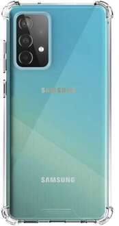 B2Ctelecom Anti-shock Back Cover Galaxy A52 TPU Siliconen Transparant