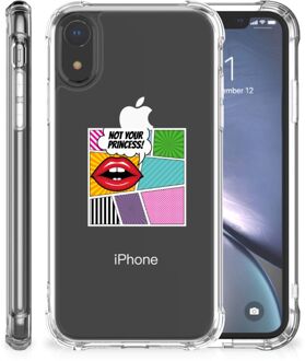 B2Ctelecom Anti Shock Hoesje iPhoneXr Popart Princess