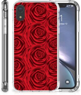 B2Ctelecom Anti Shock Hoesje iPhoneXr Red Roses