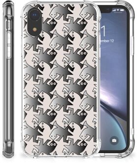 B2Ctelecom Anti Shock Hoesje iPhoneXr Salamander Grey