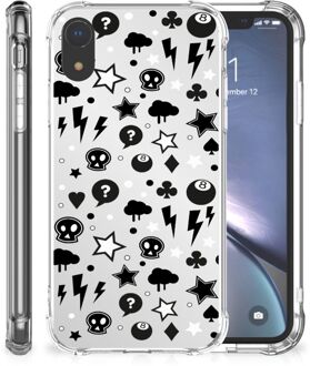 B2Ctelecom Anti Shock Hoesje iPhoneXr Silver Punk