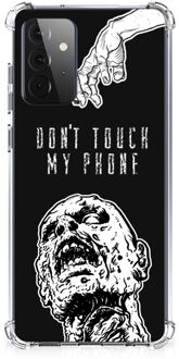 B2Ctelecom Anti Shock hybrid Case Samsung Galaxy A72 4G/5G GSM Hoesje met doorzichtige rand Zombie