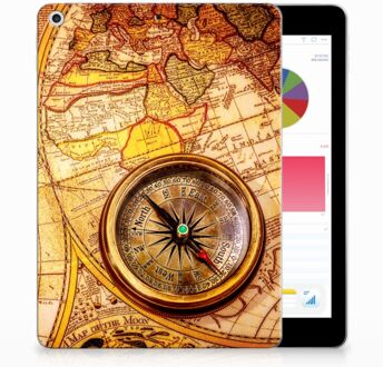 B2Ctelecom Apple iPad 9.7 (2017) Uniek Design Hoesje Kompas