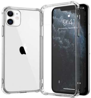 B2Ctelecom Apple iPhone 11 6.1 inch TPU Hoesje Anti-shock Transparant