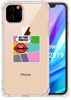 B2Ctelecom Apple iPhone 11 Pro Anti Shock Bumper Case Popart Princess