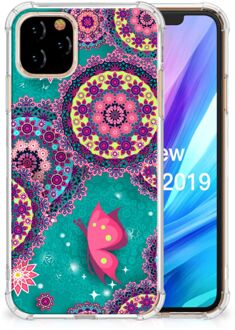 B2Ctelecom Apple iPhone 11 Pro Back Cover Vlinders en Cirkels