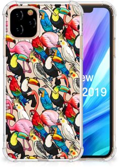 B2Ctelecom Apple iPhone 11 Pro Case Anti-shock Birds