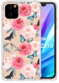 B2Ctelecom Apple iPhone 11 Pro Case Butterfly Roses