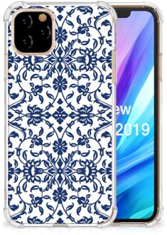 B2Ctelecom Apple iPhone 11 Pro Case Flower Blue