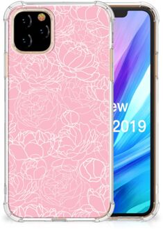 B2Ctelecom Apple iPhone 11 Pro Case White Flowers