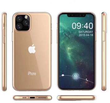 B2Ctelecom Apple iPhone 11 Pro Max Hoesje Transparant