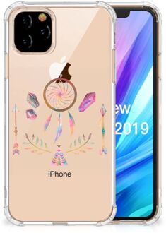 B2Ctelecom Apple iPhone 11 Pro Stevige Bumper Hoesje Boho Dreamcatcher