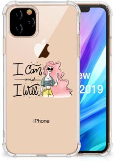 B2Ctelecom Apple iPhone 11 Pro Stevige Bumper Hoesje i Can