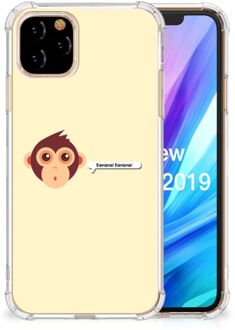 B2Ctelecom Apple iPhone 11 Pro Stevige Bumper Hoesje Monkey