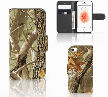 B2Ctelecom Apple iPhone 5 | 5S Bookstyle Hoesje Camouflage