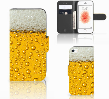 B2Ctelecom Apple Iphone 5 | 5s | SE Uniek Ontworpen Hoesje Bier