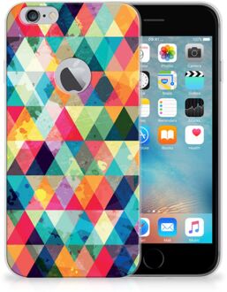 B2Ctelecom Apple iPhone 6 Plus | 6s Plus Uniek TPU Hoesje Geruit