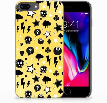 B2Ctelecom Apple iPhone 7 Plus | 8 Plus TPU Hoesje Punk Yellow