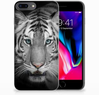 B2Ctelecom Apple iPhone 7 Plus | 8 Plus TPU-silicone Hoesje Tijger