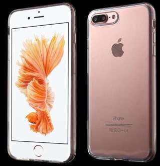 B2Ctelecom Apple iPhone 7 Plus TPU Hoesje Transparant