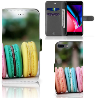 B2Ctelecom Apple iPhone 7 Plus Uniek Design Hoesje Macarons