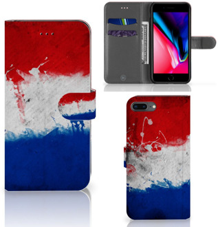 B2Ctelecom Apple iPhone 7 Plus Uniek Design Hoesje Nederlandse Vlag