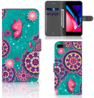 B2Ctelecom Apple iPhone 7 Plus Uniek Design Hoesje Ronde Figuren