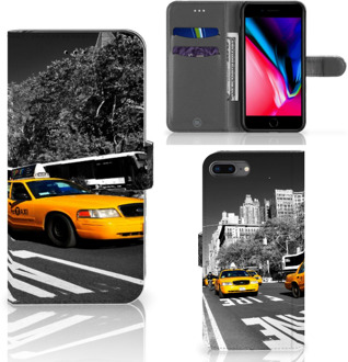 B2Ctelecom Apple iPhone 7 Plus Uniek Design Telefoonhoesje Taxi