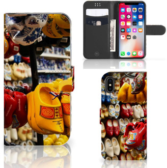 B2Ctelecom Apple iPhone X | Xs Bookcover hoesje Klompen