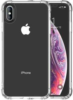 B2Ctelecom Apple iPhone Xs Max TPU Hoesje Anti-shock Transparant