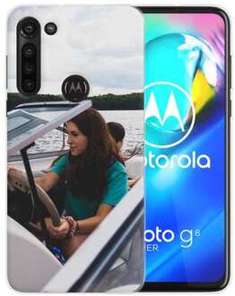 B2Ctelecom Back Case Hoesje Moto G8 Power Maken met Foto