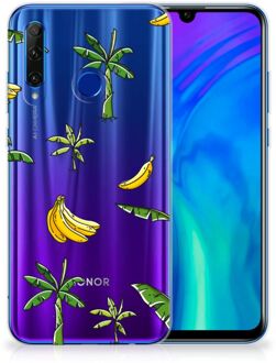 B2Ctelecom Back Case Honor 20 Lite TPU Siliconen Hoesje Banana Tree