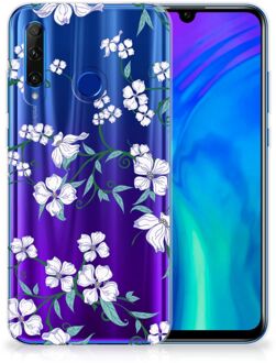 B2Ctelecom Back Case Honor 20 Lite TPU Siliconen Hoesje Blossom White