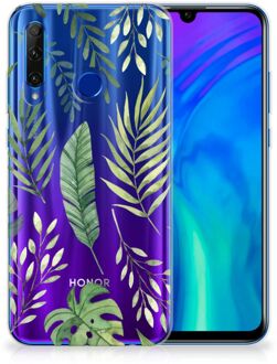 B2Ctelecom Back Case Honor 20 Lite TPU Siliconen Hoesje Leaves