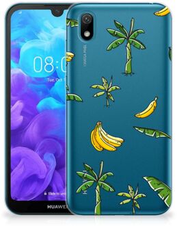 B2Ctelecom Back Case Huawei Y5 (2019) TPU Siliconen Hoesje Banana Tree