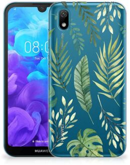 B2Ctelecom Back Case Huawei Y5 (2019) TPU Siliconen Hoesje Leaves