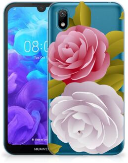 B2Ctelecom Back Case Huawei Y5 (2019) TPU Siliconen Hoesje Roses