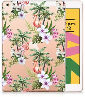 B2Ctelecom Back Case iPad 10.2 (2019) | iPad 10.2 (2020) Flamingo Palms