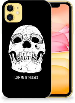 B2Ctelecom Back Case iPhone 11 Silicone Back Case Skull Eyes