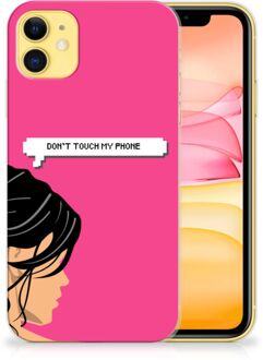 B2Ctelecom Back Case iPhone 11 Silicone-hoesje Woman DTMP