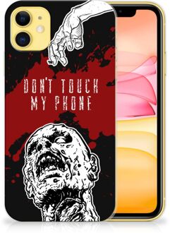 B2Ctelecom Back Case iPhone 11 Silicone-hoesje Zombie Blood