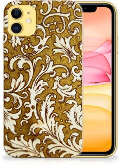 B2Ctelecom Back Case iPhone 11 Siliconen Hoesje Barok Goud