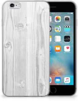 B2Ctelecom Back case iPhone 6 | 6S Design White Wood