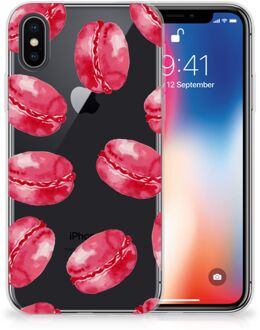 B2Ctelecom Back case iPhone X | Xs Design Pink Macarons