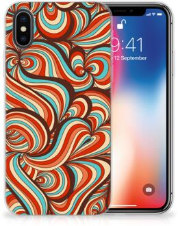 B2Ctelecom Back case iPhone X | Xs Design Retro